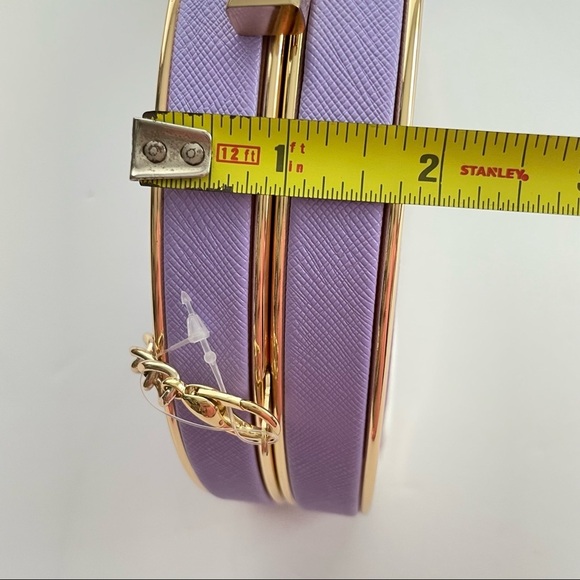 Stoney Clover Lane Target Rainbow crossbody purse bag good tone chain - Picture 3 of 9